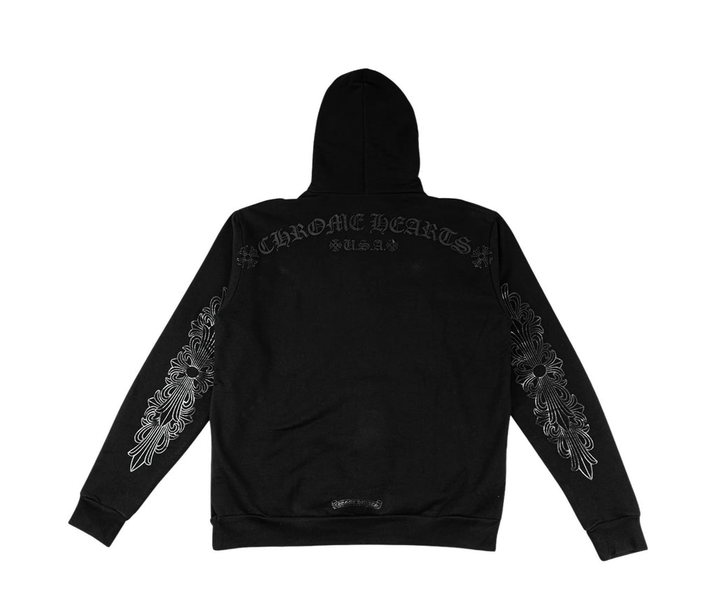 Chrome hearts floral USA hoodie