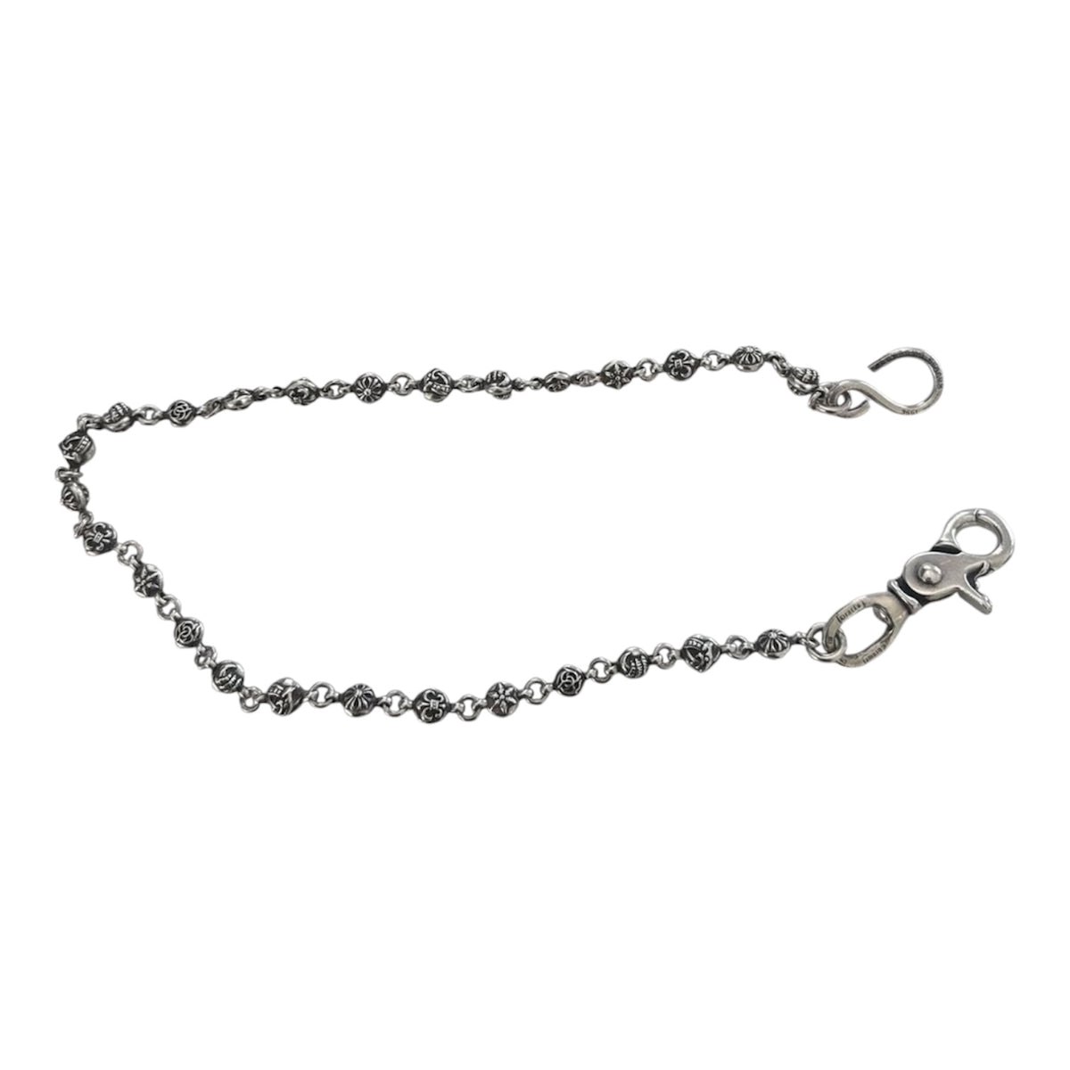 Chrome hearts multi motif ball wallet chain 25 in
