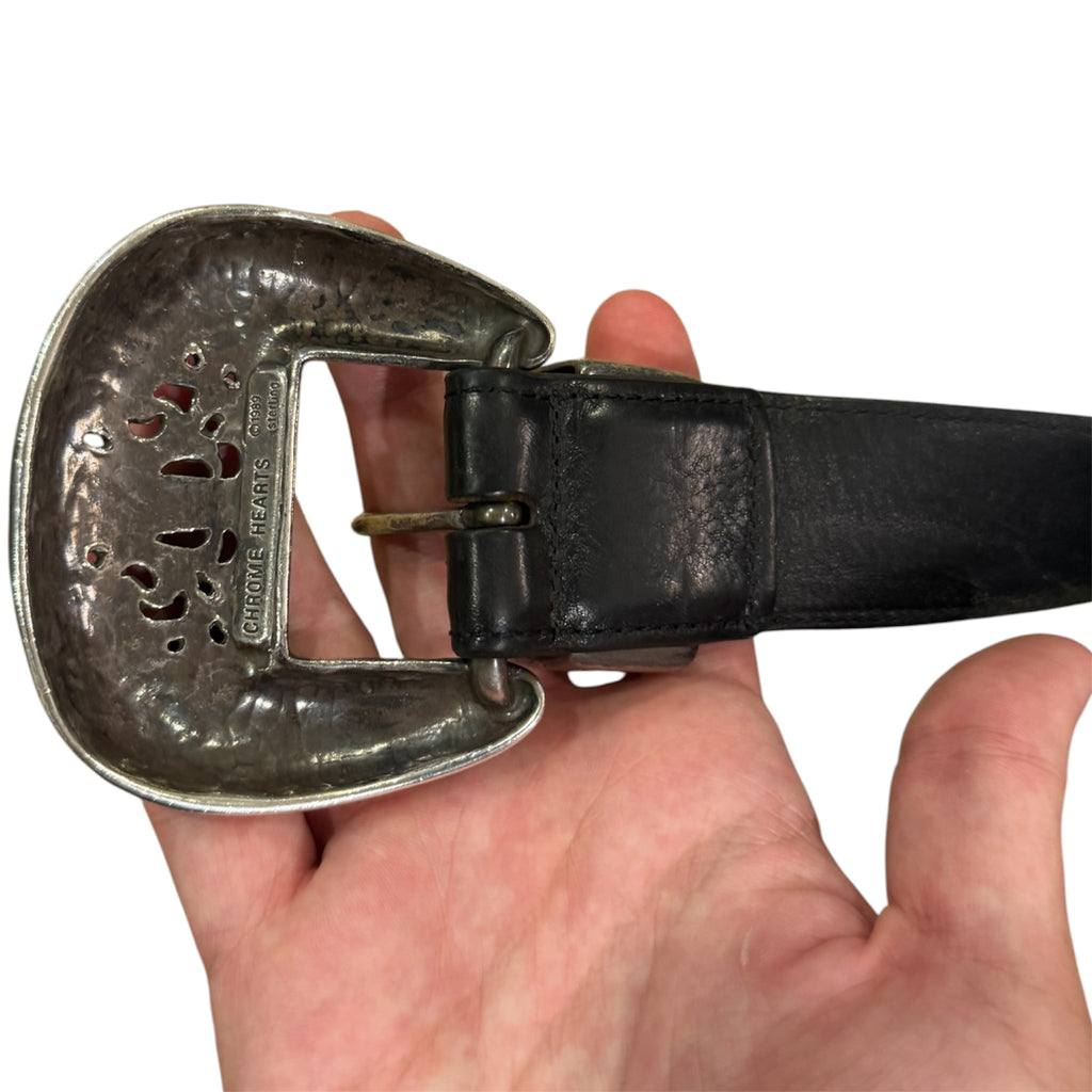 Chrome hearts 3 PC western belt size 30
