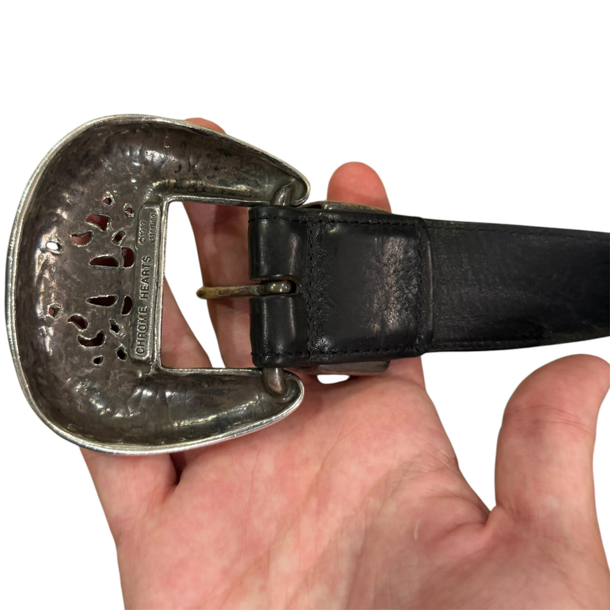 Chrome hearts 3 PC western belt size 30