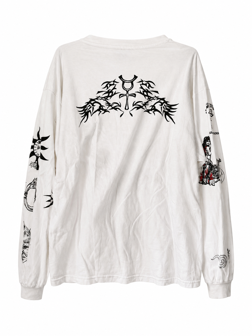 Vintage Dennis Rodman tattoo longsleeve size XL