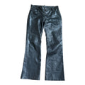 Vintage gap bootcut leather pants size 34