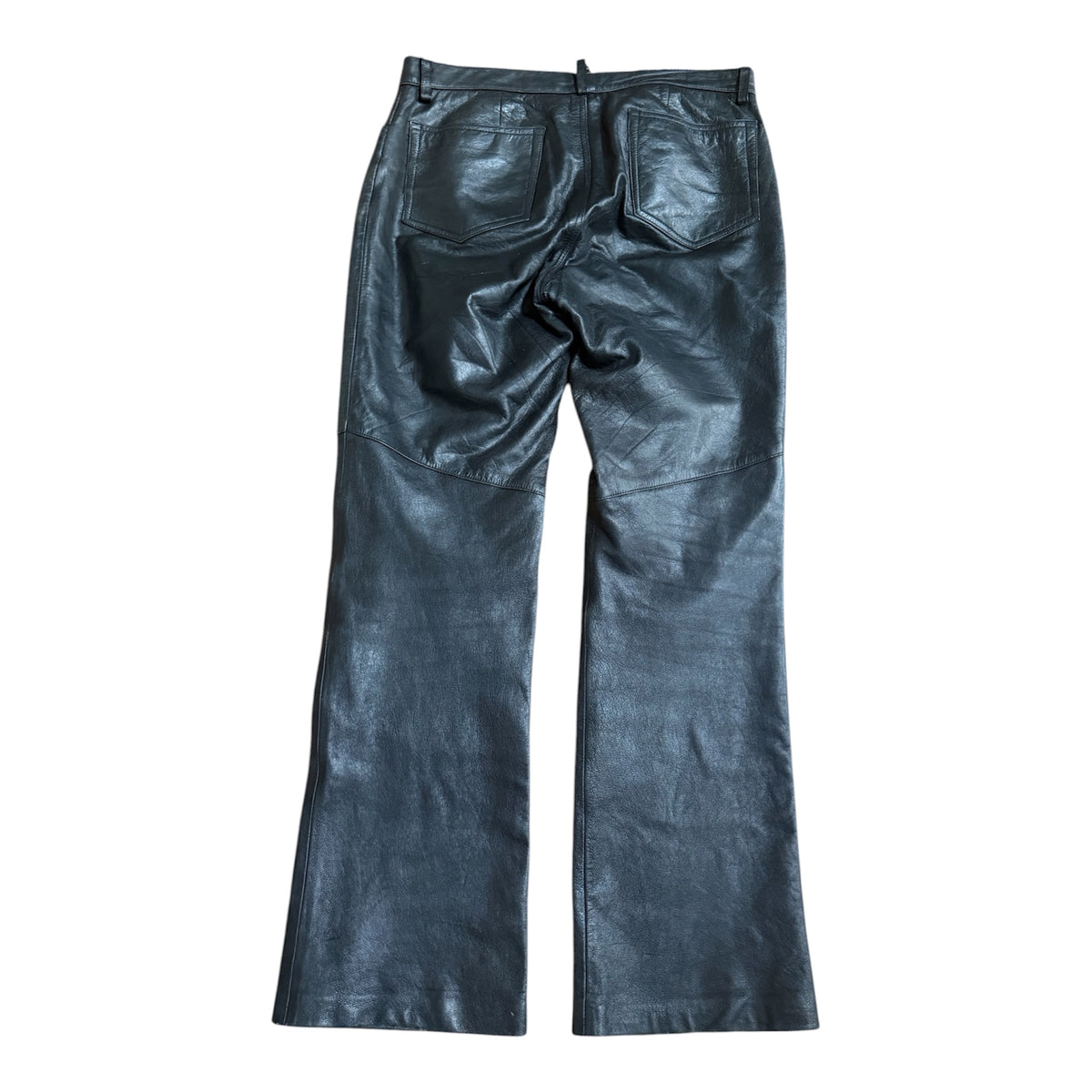 Vintage gap bootcut leather pants size 34